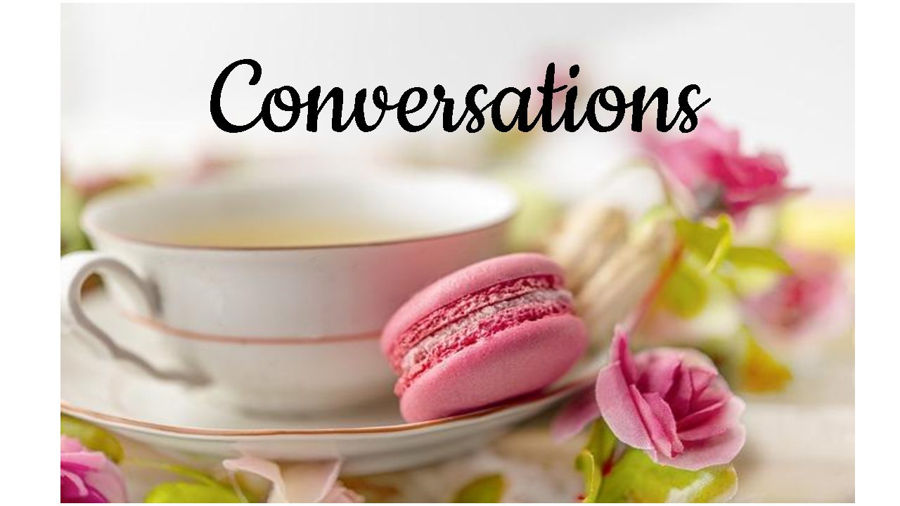 Conversations tea cup