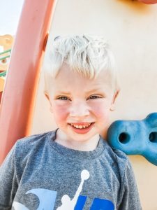 Carson in the park